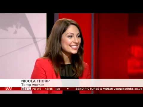 Nicola Thorp High Heels at Work Row   BBC News 11 5 16