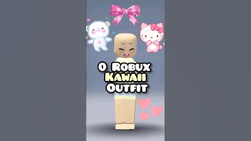 0 ROBUX KAWAII OUTFIT🌟💗  #roblox #kawaii