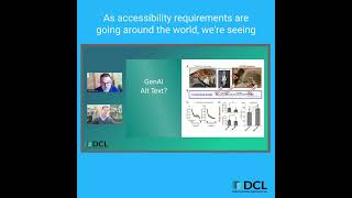 "We could say 'Image of a person in a room with a blue shirt.'" But when it's complex... - DCL Bytes