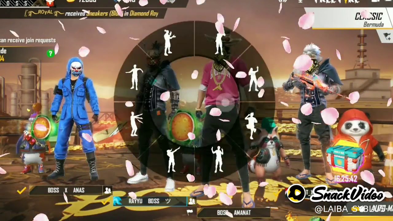 BOSS AMANAT Free fire 😈 video 1M❣️