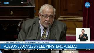 Play video: SENADOR JUAN CARLOS PAGOTTO - SESIÓN 27-08-26