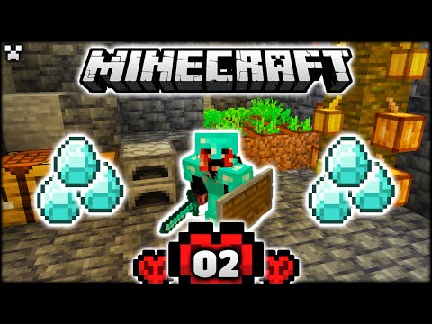 Super EASY Diamonds! - Minecraft Hardcore 1.17 #2 (Minecraft Survival)