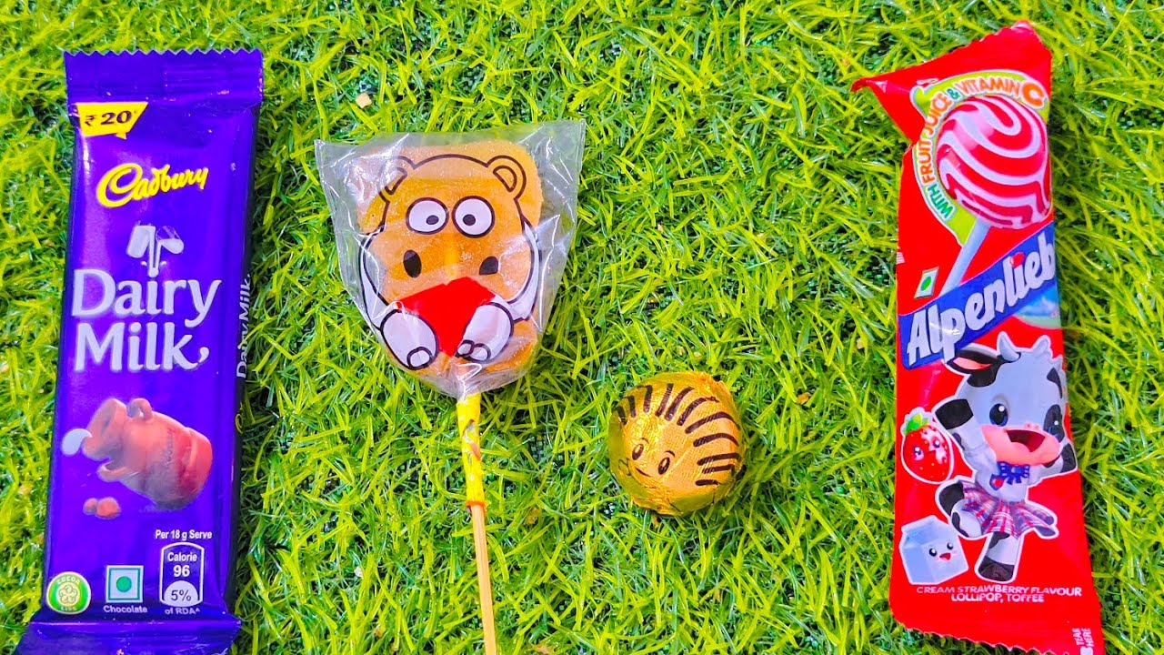 ASMR unboxing many colourful candies/ lots of rainbow colours 🌈🍭& sweet chocolate Unboxing sound