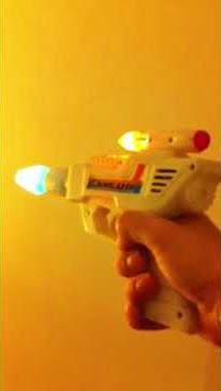 Vintage toy sound laser blaster gun