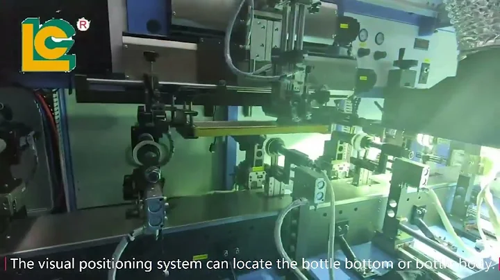 Wine Glass Bottle Multi-color Automatic Servo CCD Vision position Screen Printing Machine