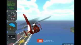 3D Kurtarma Helikopteri 2 - 3D Uçak Oyunları - 3D Oyuncu screenshot 3