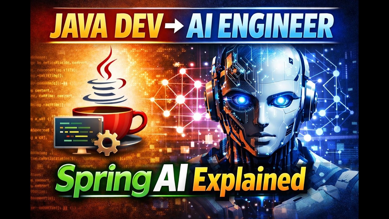 From Java Developer to AI Engineer | Spring AI Beginner Guide - YouTube