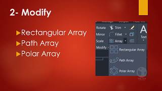 3_Autocad Tutorial For Beginners |( Rectangular Array )|រៀនគូរប្លង់ផ្ទះ ពន្យល់ជាភាសាខ្មែរ