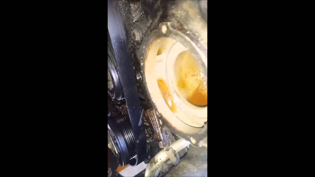 Buick Rendevous Water Pump Replacement YouTube