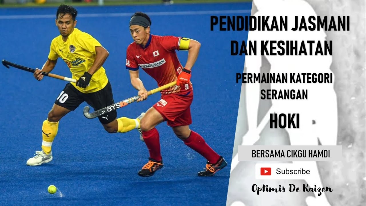 Pendidikan Jasmani Permainan Kategori Serangan Hoki Youtube
