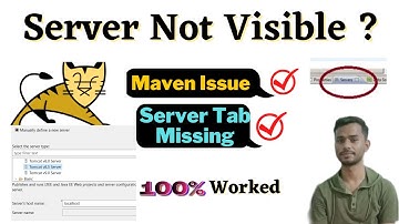 Run On Server Option Not Visible For Maven Project  | Solved | Tomcat | By- Girish Chandra