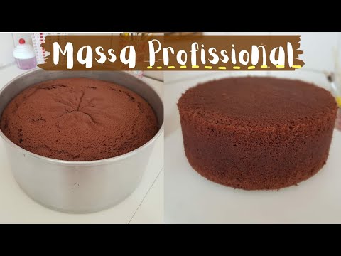 MASSA DE CHOCOLATE PROFISSIONAL