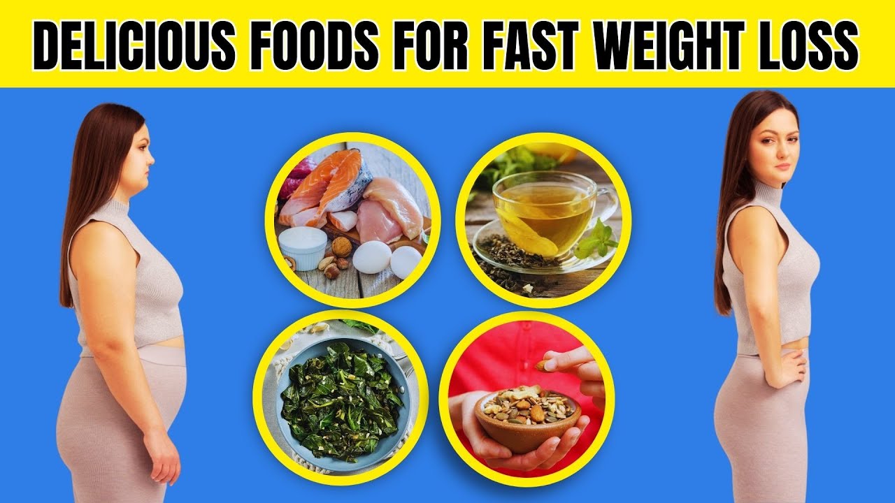12 Fat Burning Foods For FAST Weight Loss - YouTube