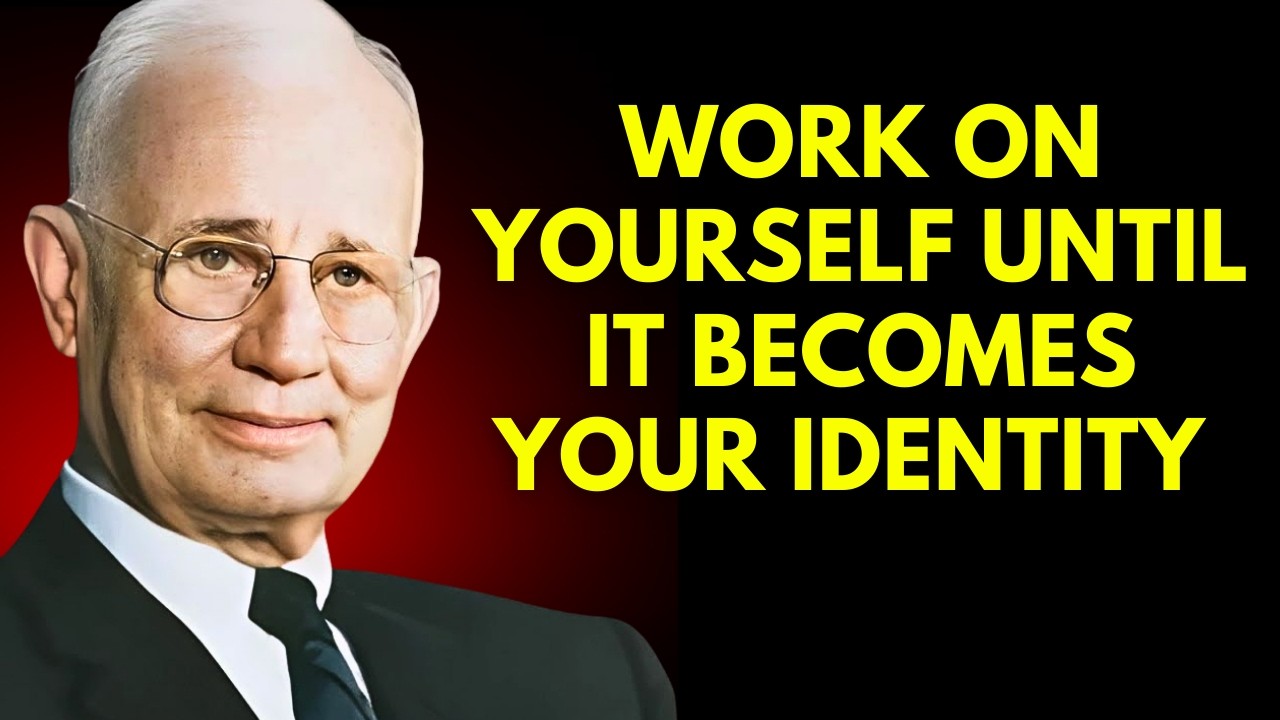 WORK ON YOURSELF UNTIL IT BECOMES YOUR IDENTITY | Napoleon Hill Motivation