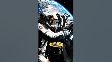 Routine Checkup | Astronaut Inspects the Spaceship in Orbit🧑‍🚀🚀🔎