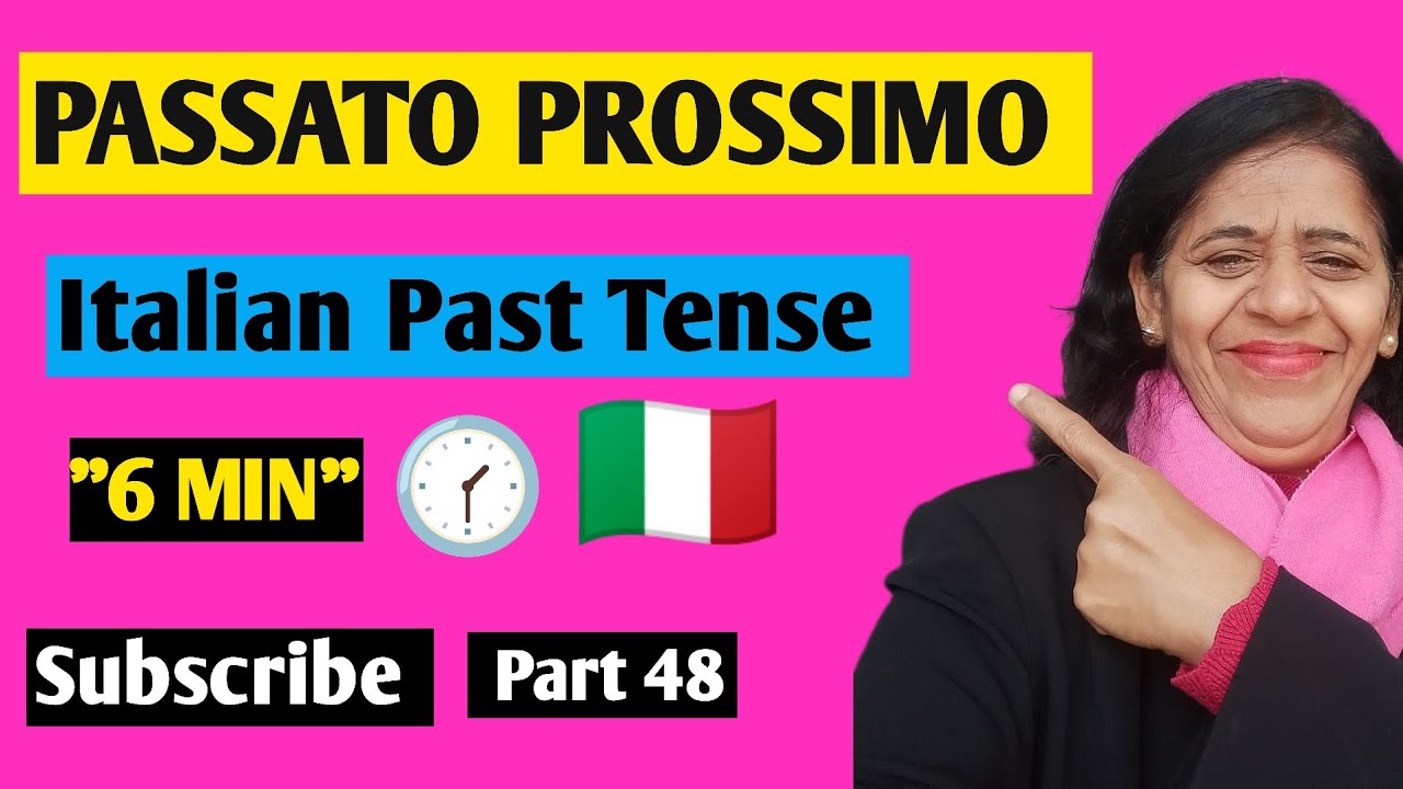 Passato Prossimo in Italian | Speak About the Past for Beginners 🇮🇹