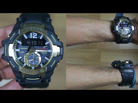 CASIO G-SHOCK GRAVITY MASTER GR-B100GB-1A - UNBOXING