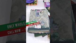 Linen Cotton Saree Wholesale | Premium Linen Cotton Saree Manufacturer in Surat | Kesariya textile