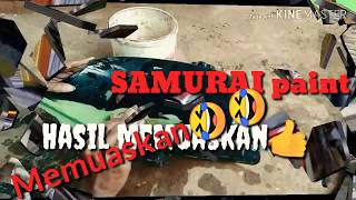 Repaint Body Honda Win Pakai Cat Semprot Samurai Paint hasil Sempurna