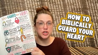 How to Biblically Guard Your Heart - Proverbs 4:24 Visual Bible Study Deeper Dive