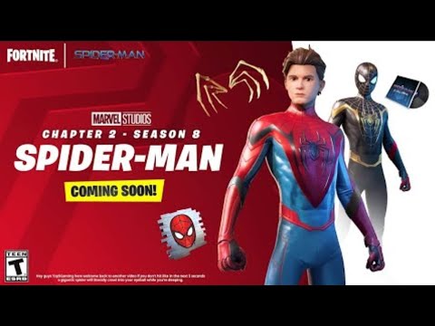 FORTNITE CHAPTER 2 SEASON 4 SPIDER-MAN LEAKED SKIN AND ...