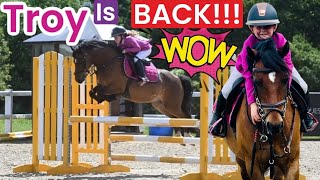 TROY is BACK Jumping!  Wales show vlog