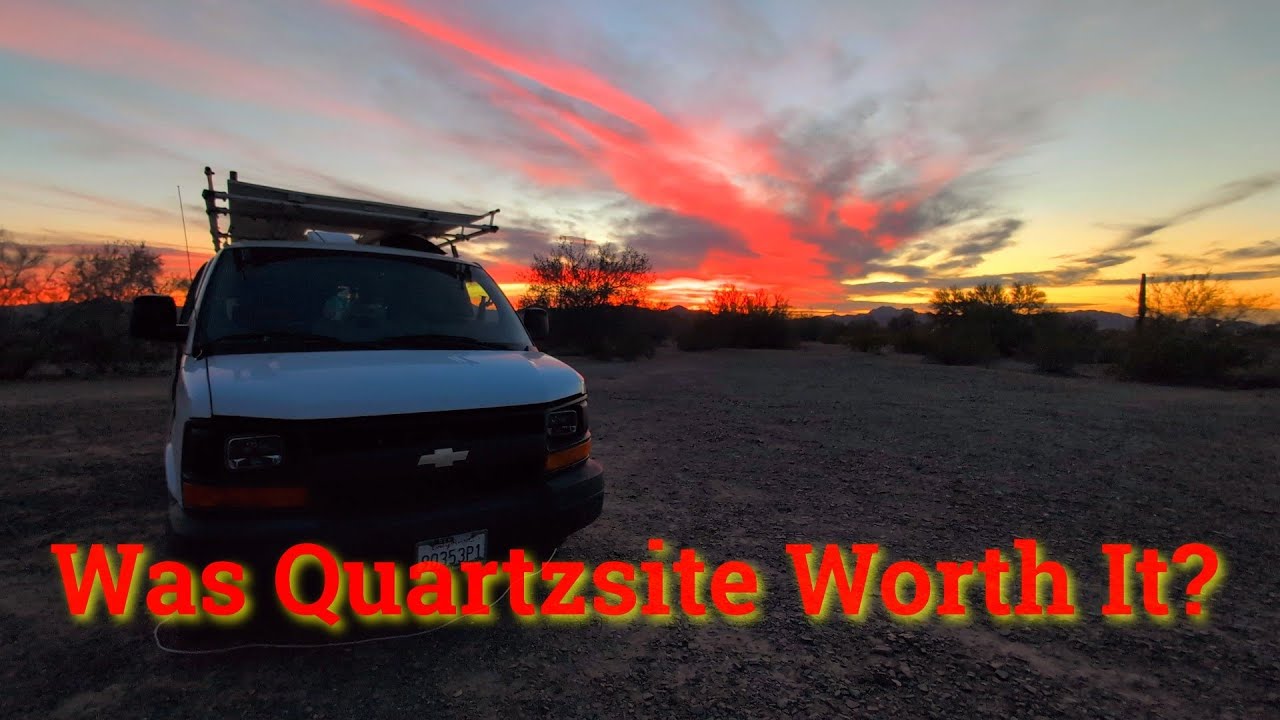 Quartzsite to the Mountains | Van Life, Desert Cooking & Looking Back