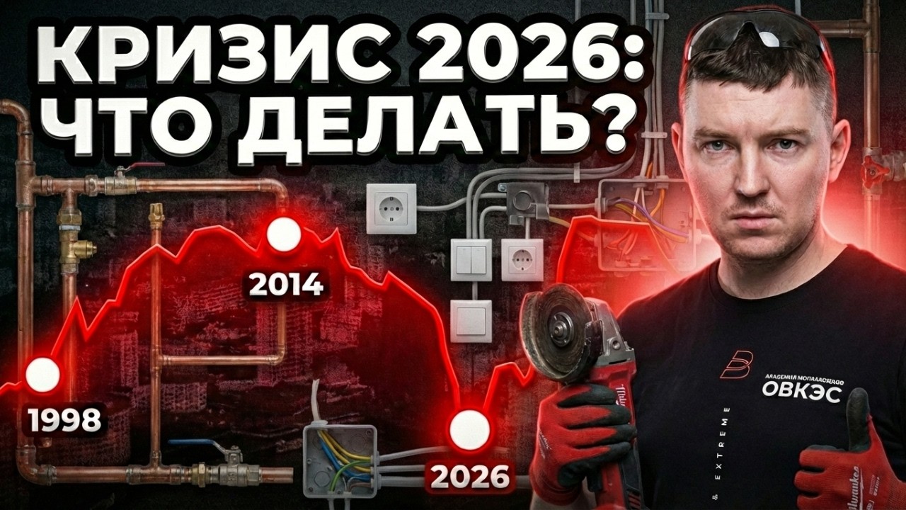 Такого еще не было! Вся ПРАВДА про кризис рынка строительства в 2026