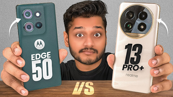 moto Edge 50 vs Realme 13 Pro + | Which Phone is better for you?