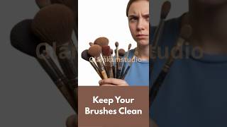 Keep your makeup brushes clean