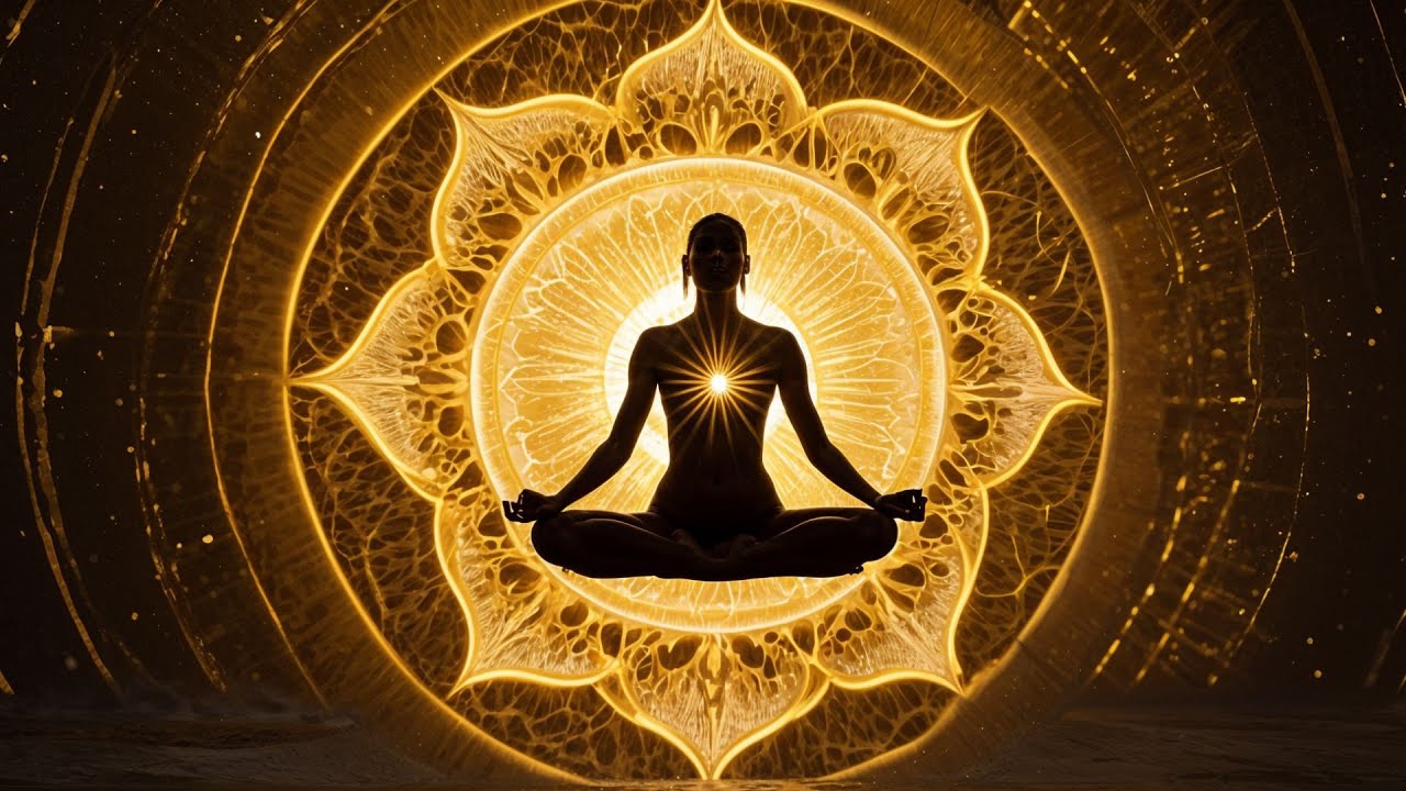 528 Hz | Love & Miracle | Golden Healing Meditation Music - YouTube
