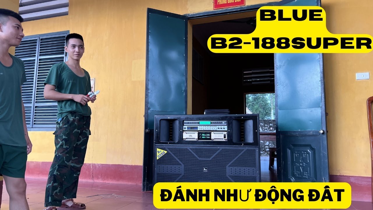Giao Loa Kéo Blue B2-188Super cho anh Lâm ở Lạng Giang Bắc Giang | Loa Kéo Hoàng Nam