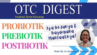 Probiotik, Prebiotik, Postbiotik Apa Bedanya & Bagaimana Manfaatnya?