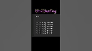 HTML Headings Explained | Rockstar Soma Yt #coding #codingbat #canvadesign #python #designsoftware