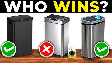 TOP 5 BEST SMART KITCHEN TRASH CANS 2025 | Affordable TRASH CANS on AMAZON