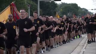Army Troopers celebrate the 1st Cavalry Division's 104th Birthday