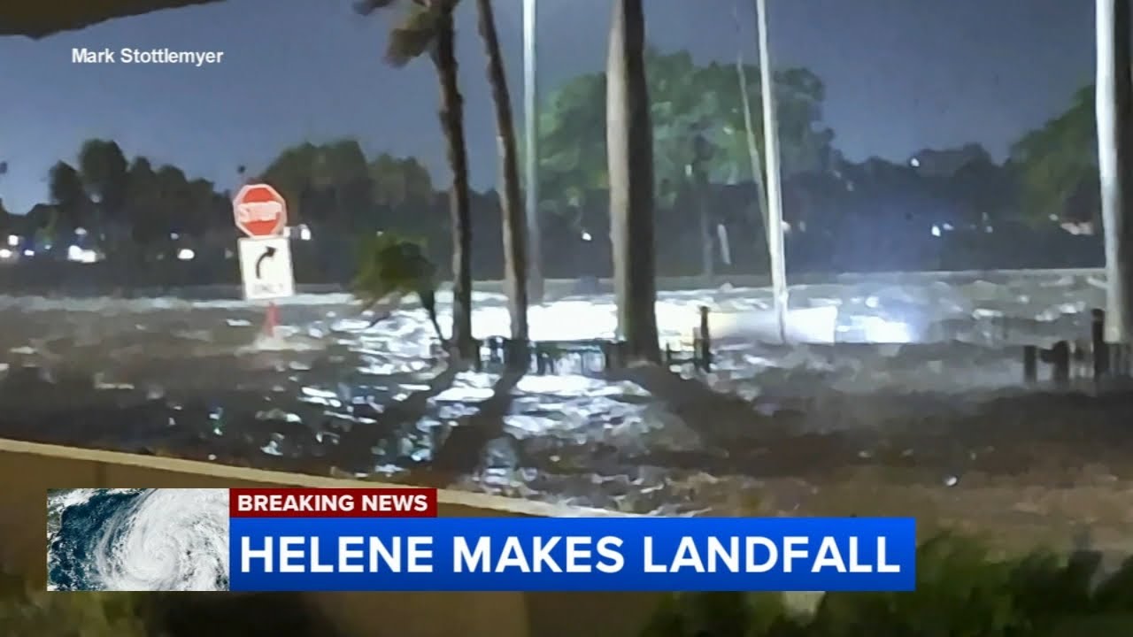 Helene downgraded to tropical storm; death toll rises to 3 - YouTube