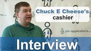 Chuck E. Cheese's Interview - Cashier