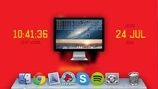 AMÉLIORE TON BUREAU AVEC ‘GEEK TOOL’ - JM ET SON MAC