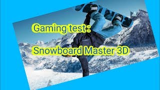 Gaming test : Snowboard Master 3D screenshot 5