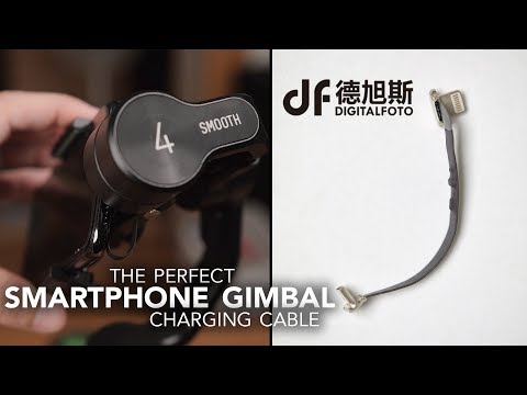 Zhiyun Smooth 4 (and more) Perfect Smartphone Charging Cable