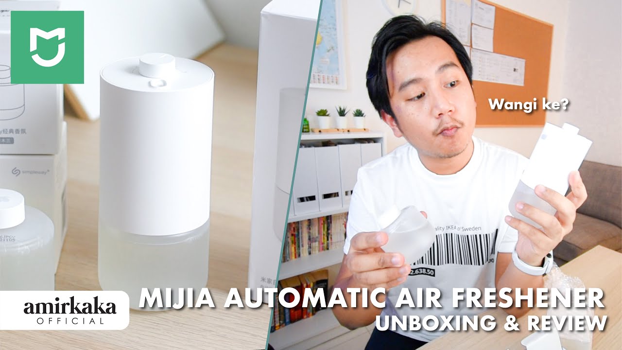 UNBOXING & REVIEW MIJIA Automatic Air Freshener XiaoMi YouTube