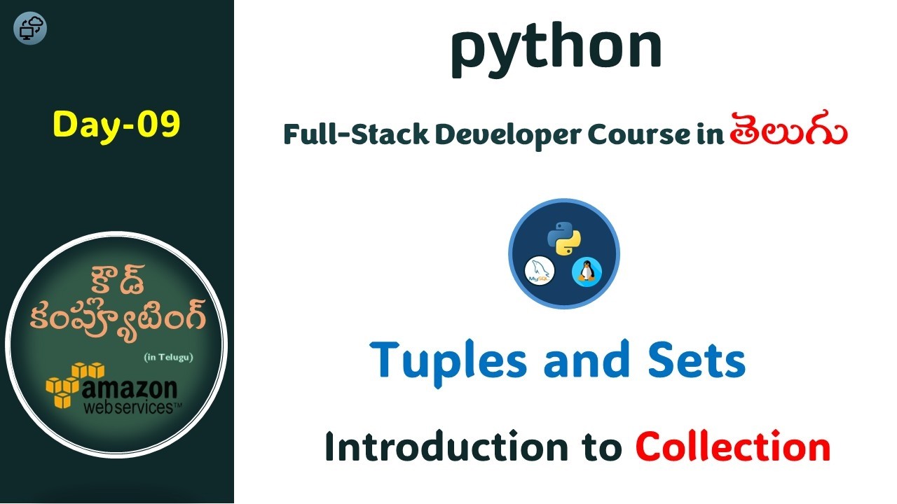 Day09 | Python full-stack developer course | Collections - Sets ...