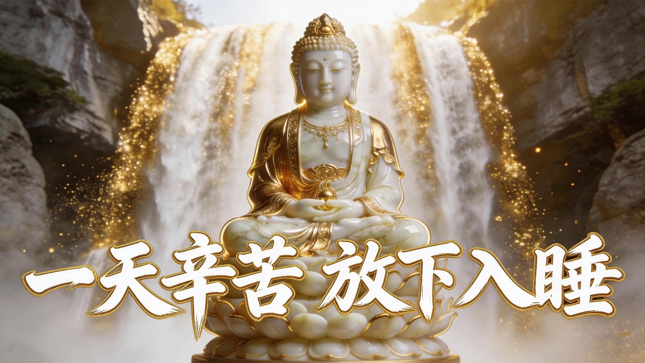 【放下就好】南无阿弥陀佛 2小时暮光金殿｜一天辛苦慢慢卸下｜睡前放松·冥想·入睡