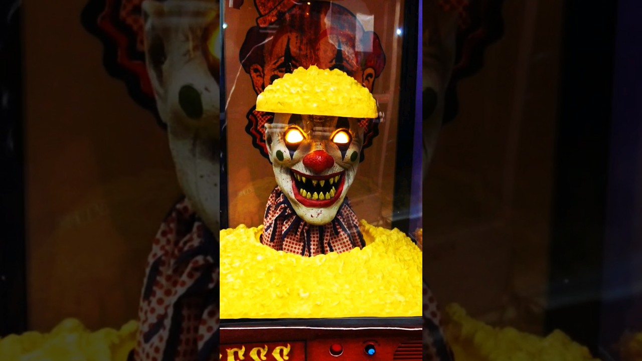 To Die For Popcorn... #clown #scary #popcorn #halloween