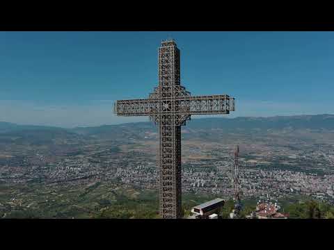 Millennium Cross Skopje, North Macedonia with Autel EVO II Pro V3 Drone