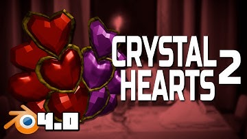 Game Asset: Crystal Heart 2 ( Valentine