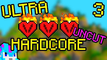 [AMPLIFIED TERRAIN] Ultra-Hardcore Minecraft - Uncut with Commentary - Season 1: Episode 3