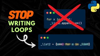 Create Lists like a Pro: Python List Comprehensions