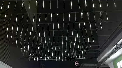 LED Rain Drop Lights, Rain Tube Lights, Waterproof for Party for Garden